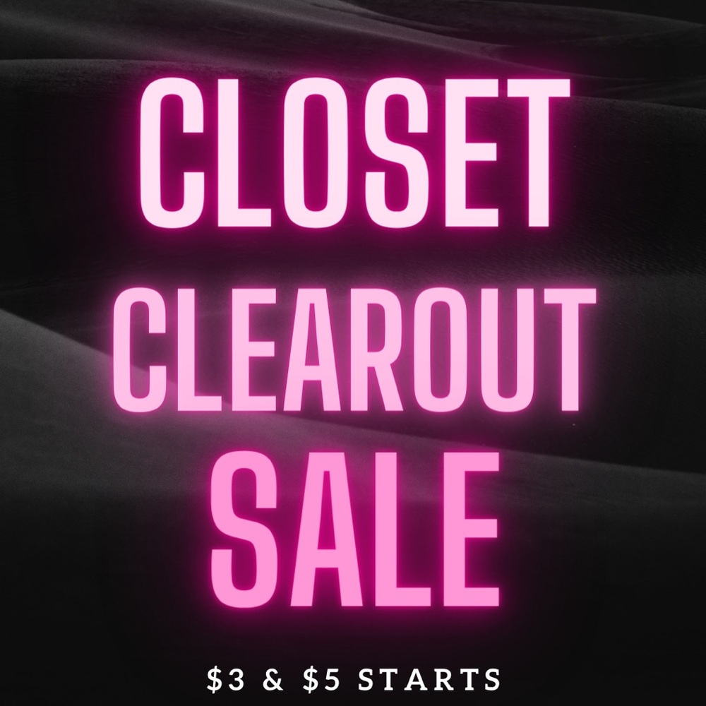 Closet Clearout!